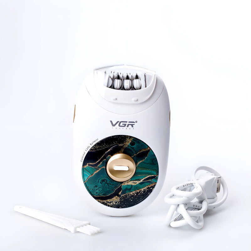 VGR V-706 Professional Rechargeable Electric Lady Epilator Hair Removal Machine