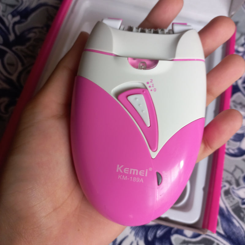 KM-189A Women Electric Rechargeable Hair Removal Epilator