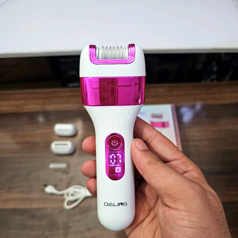 DL-6021 Daling 3-In-1 Rechargeable Grooming Kit For Women