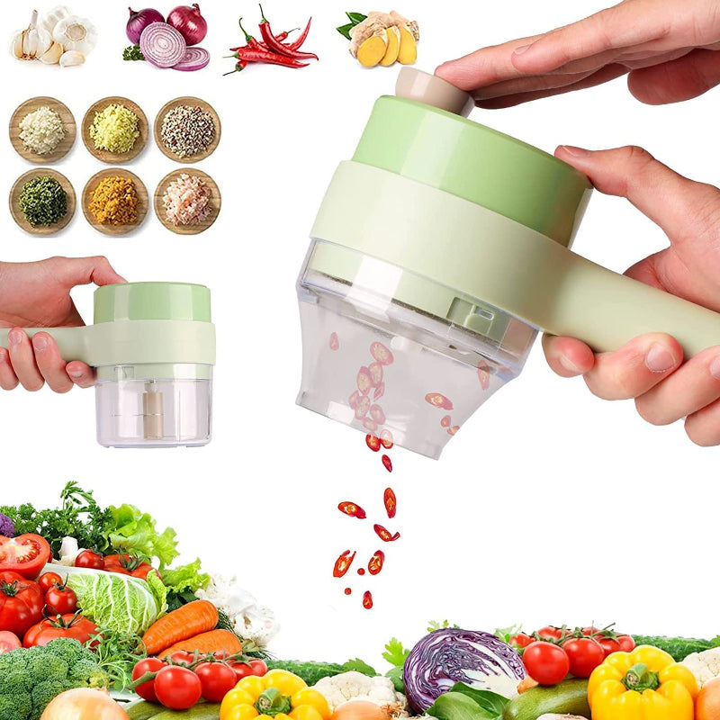 2 In 1 Multi-Functional Electric Handheld Cooking Hammer Food Chopper