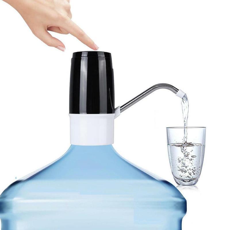 Portable Electric Water Bottle Pump Dispenser USB Charging Gallon Drinking Bottle Switch Pump