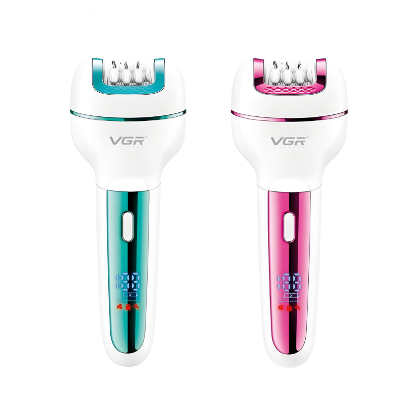 VGR V-732 Multi-Functional 3-In-1 Professional Electric Rechargeable Ladies Epilator