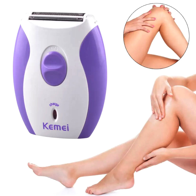 KM-280R Mini Electric Rechargeable Hair Removal Shaver For Women