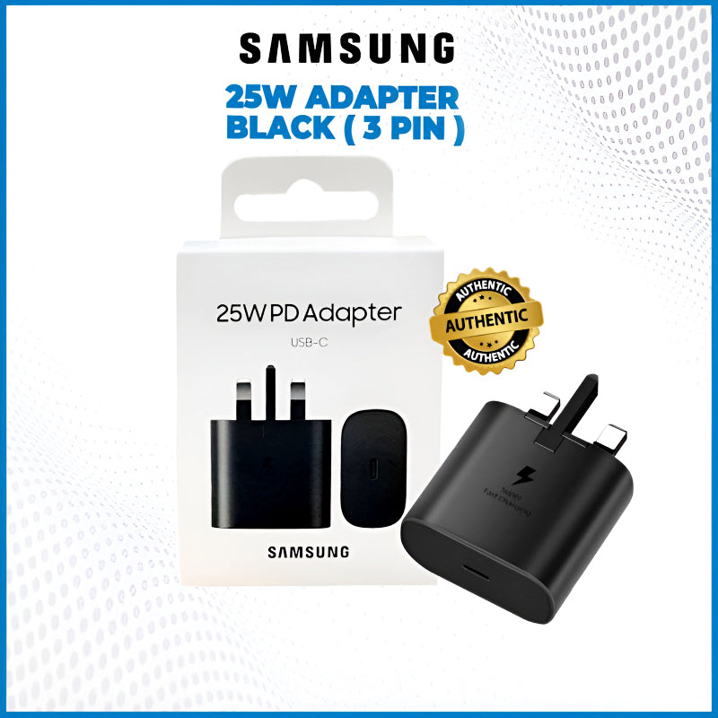 EP-TA800 Samsung 25W PD Super Fast Charging USB-C 3-Pin Power Adapter